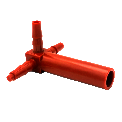 LONG TEE-PLUG WITH CAP PLASTECH 3/16"