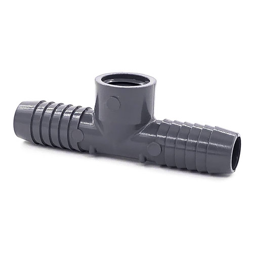 PVC REDUCED TEE 3/4" INS X INS X FPT