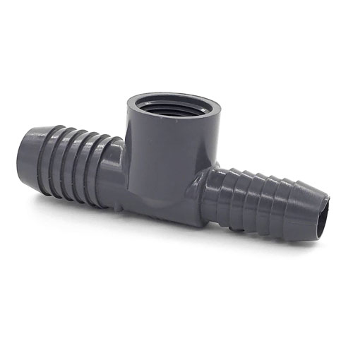 PVC REDUCED TEE 1" INS X INS X FPT