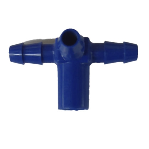 TEE-PLUG WITH CAP BLUE (BAG)