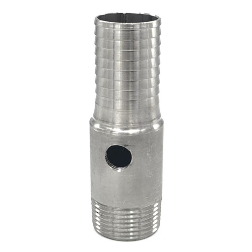 ADAPTOR WITH SIDE HOLE