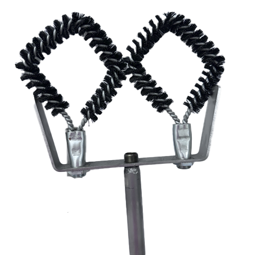 COMPLETE ASSEMBLY OF THE BRUSH