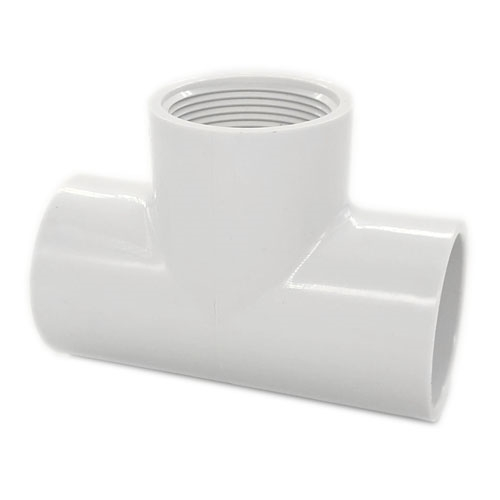 PVC40 TEE 1-1/2" SLIP X SLIP X FPT