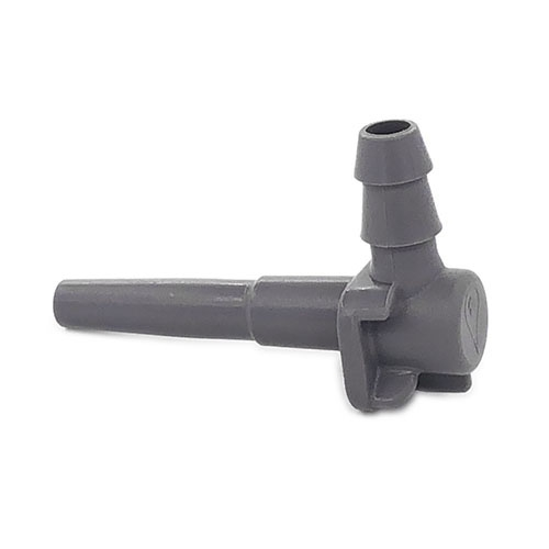 GREY ELBOW STYLE SEASONAL SPOUT 1/4"