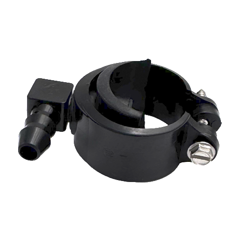 SINGLE SADDLE MANIFOLD 1" PLASTECH W/SCREW SWIVEL HEAD