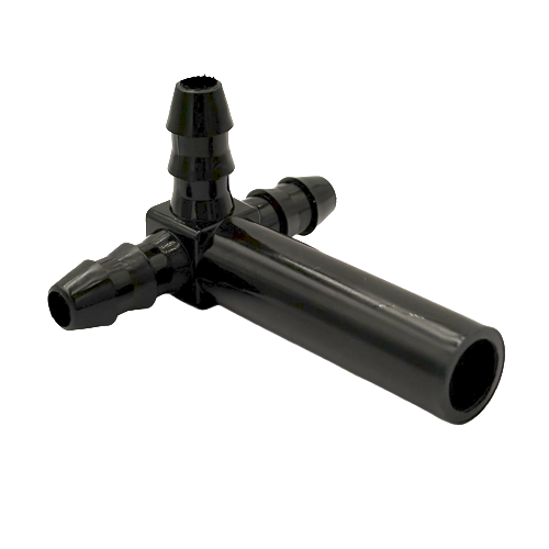 LONG TEE-PLUG WITH CAP PLASTECH