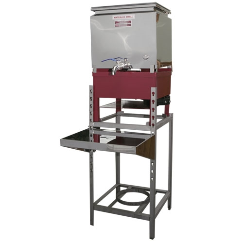 GAS BURNER AND BOTTLING PAN