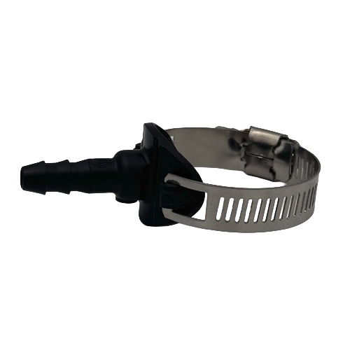 SADDLE ELBOW PLASTECH STRAIGHT 1"