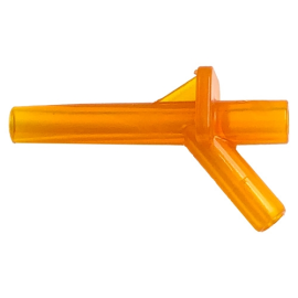 SPOUT 130 DEG 5/16" ZML PC YELLOW