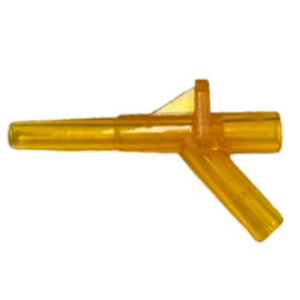 SPOUT 130 DEG 1/4" ZML PC YELLOW