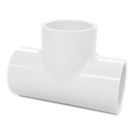 PVC TEE 2-1/2" SLIP