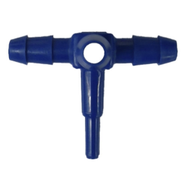 TEE-PLUG UNIVERSAL 2ST BLUE (BOX)