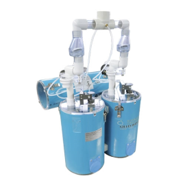 TWIN VERTICAL CONTINUOUS VACUUM EXTRACTOR