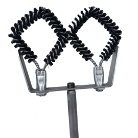 COMPLETE ASSEMBLY OF THE BRUSH