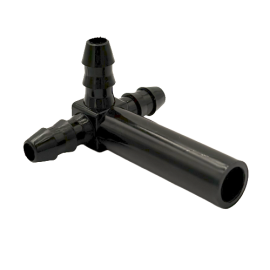 LONG TEE-PLUG WITH CAP PLASTECH