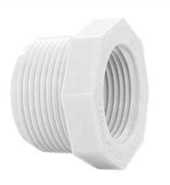PVC40 REDUCED BUSHING 3/8" MPT X FPT