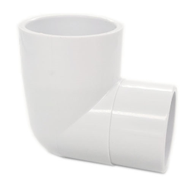 PVC40 ELBOW 90 DEGREES SPIG X SLIP