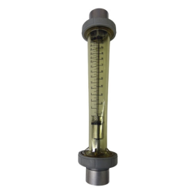 FLOWMETER CONICAL 3-30 GAL 1"
